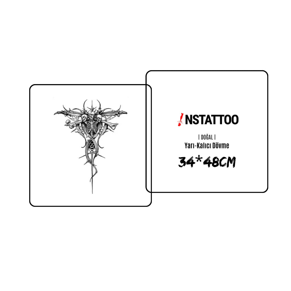 Eternal Triskelion - Semi-Permanent Tattoo