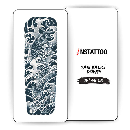 (Full Arm Sleeve) Kairen - Semi-Permanent Tattoo