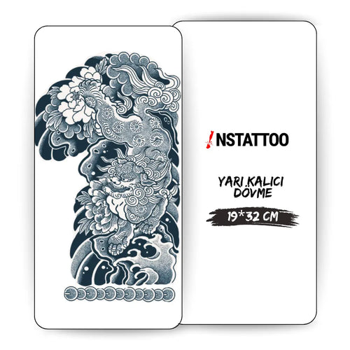 (Chest-Arm-Sleeve) Cloura - Semi-Permanent Tattoo