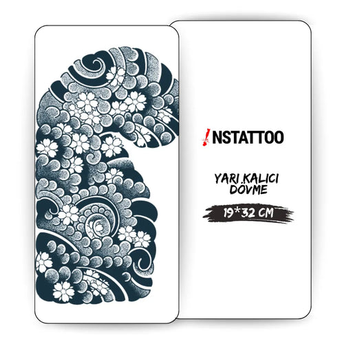 (Chest-Arm-Sleeve) Chloris - Semi-Permanent Tattoo