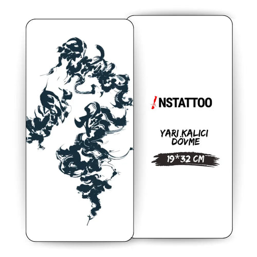 (Chest-Arm-Sleeve) Nebula - Semi-Permanent Tattoo