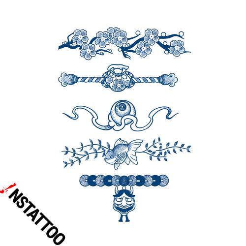 (5 Tattoo) Meiji Chain - Semi-Permanent Tattoo