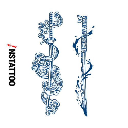 (DS) inosuke-Sabito - Semi-Permanent Tattoo