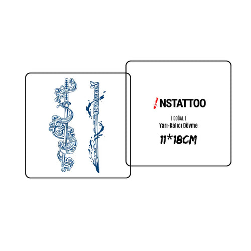 (DS) inosuke-Sabito - Semi-Permanent Tattoo