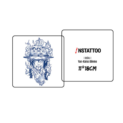 (OP) Brothers - ACE-Sabo-Luffy - Semi-Permanent Tattoo
