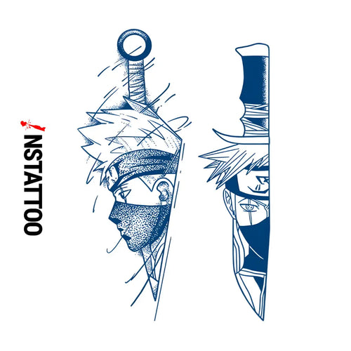(NRT) Kakashi - Semi-Permanent Tattoo