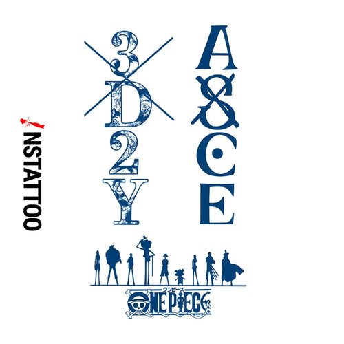 (OP) 3D2Y - Crew - Semi-Permanent Tattoo