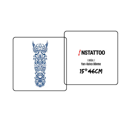 (Full Sleeve) Drakoyani - Semi-Permanent Tattoo