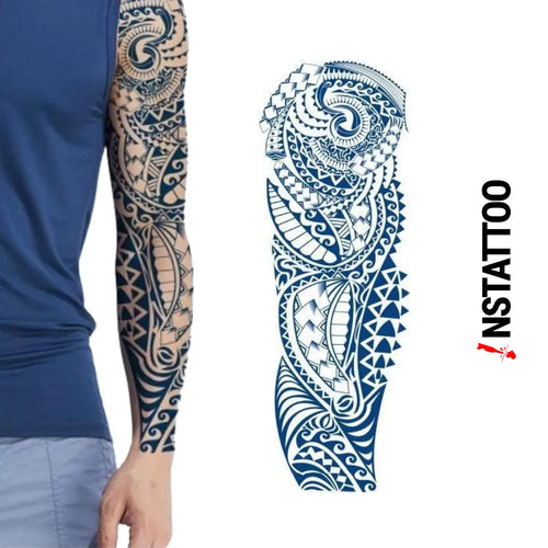 (Full Sleeve) Crust - Semi-Permanent Tattoo