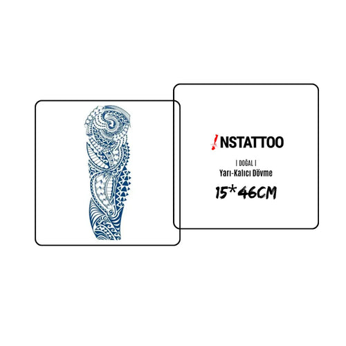 (Full Sleeve) Crust - Semi-Permanent Tattoo