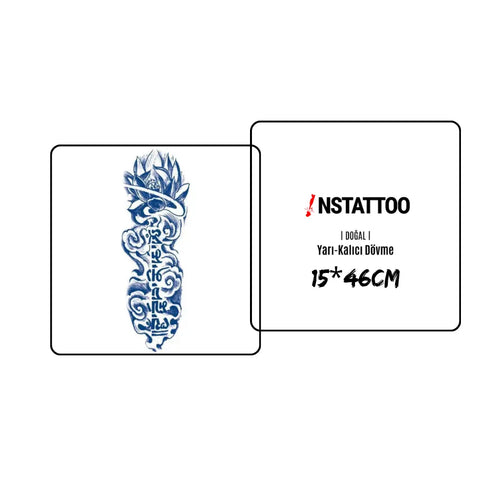 (Full Sleeve) Thorn - Semi-Permanent Tattoo