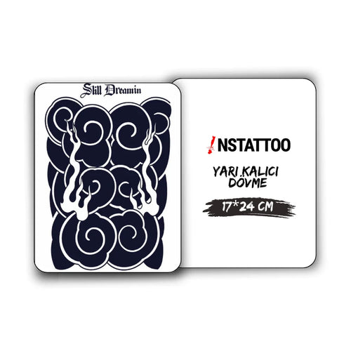 (Half Arm Sleeve) Dreamy - Semi-Permanent Tattoo