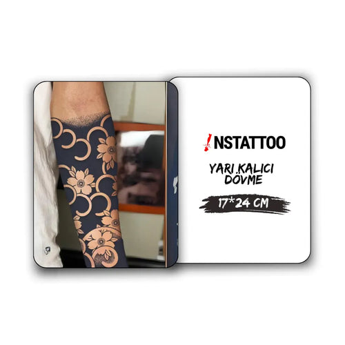 (Half Arm Sleeve) Selene - Semi-Permanent Tattoo