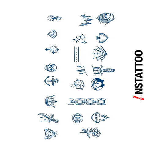 Cavaza Finger Tattoo - Semi-Permanent Tattoo