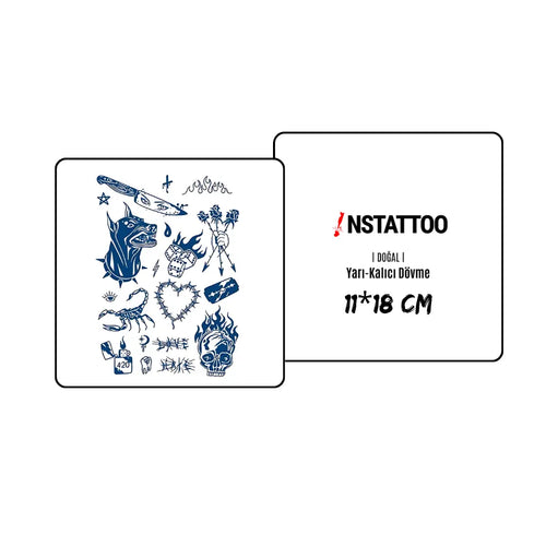 (14 Tattoo) Gilette - Semi-Permanent Tattoo