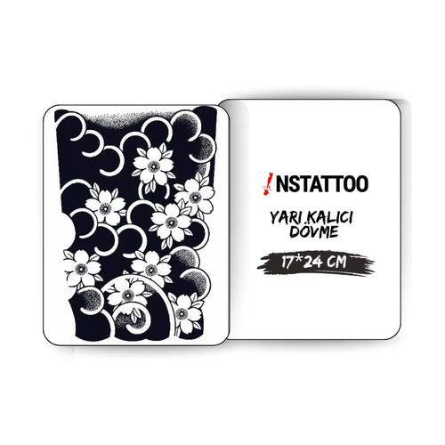 (Half Arm Sleeve) Selene - Semi-Permanent Tattoo