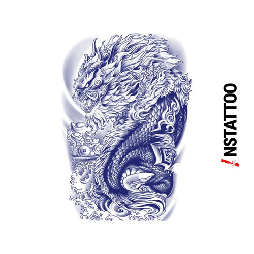 Celestial Wind - Semi-Permanent Tattoo