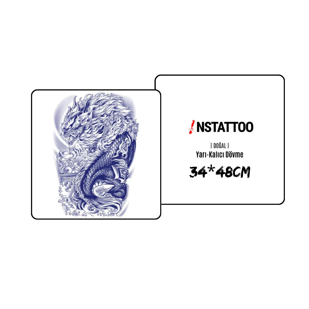 Celestial Wind - Semi-Permanent Tattoo