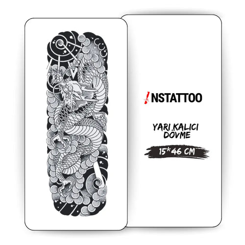 (Full Arm Sleeve) Ouranos - Semi-Permanent Tattoo