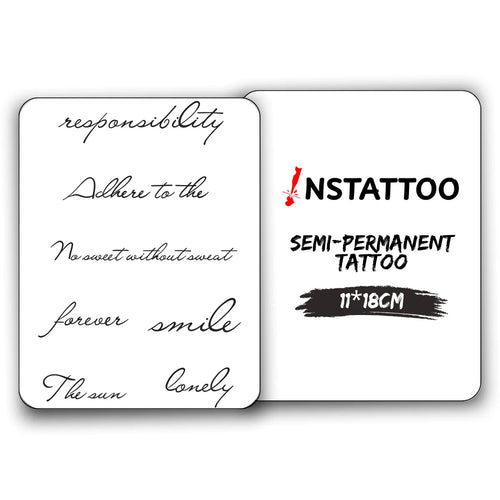 (5 Tattoo) F O R E V E R - Semi-Permanent Tattoo