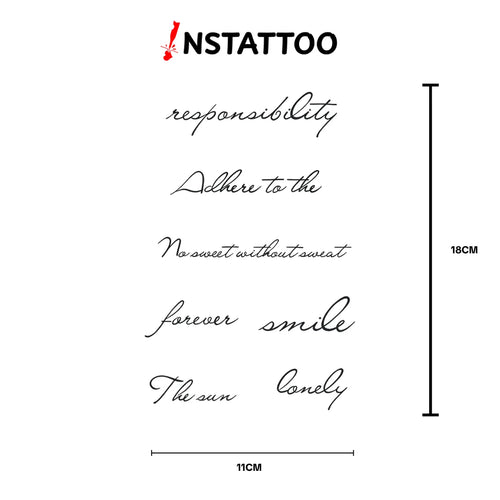 (5 Tattoo) F O R E V E R - Semi-Permanent Tattoo