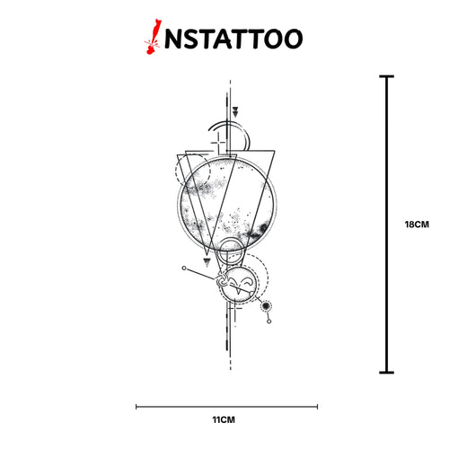 Galactic - Semi-Permanent Tattoo