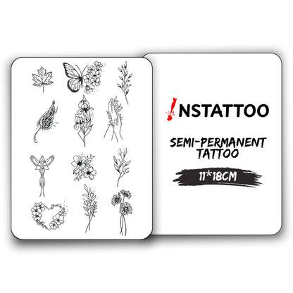 (12 Tattoo) Indecisive Package - Semi-Permanent Tattoo