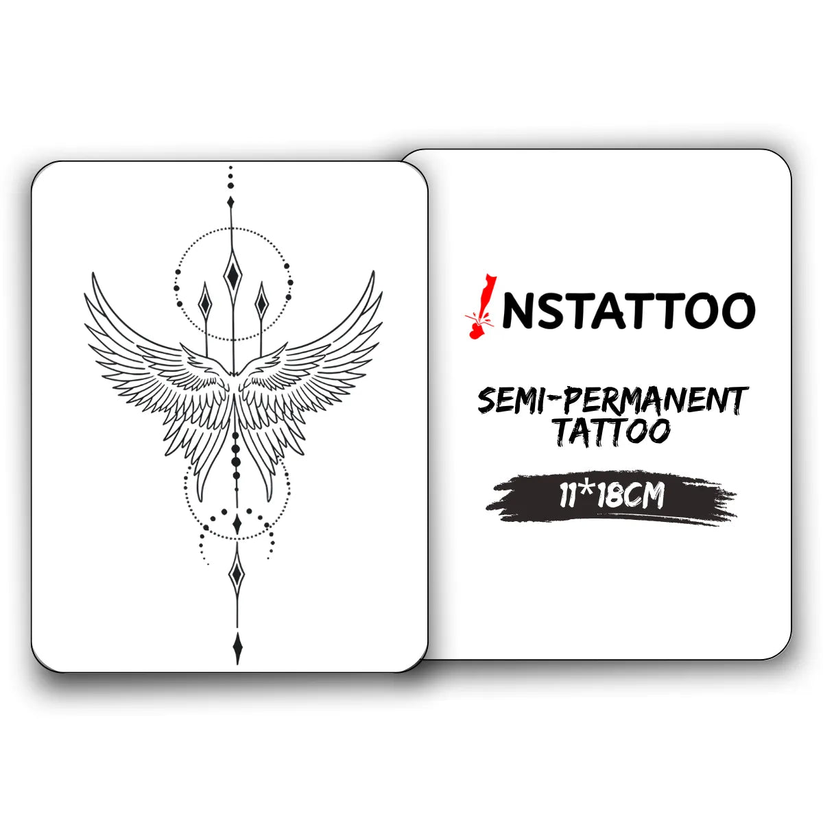 Lucifer - Semi-Permanent Tattoo
