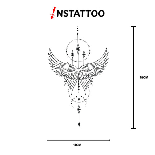 Lucifer - Semi-Permanent Tattoo