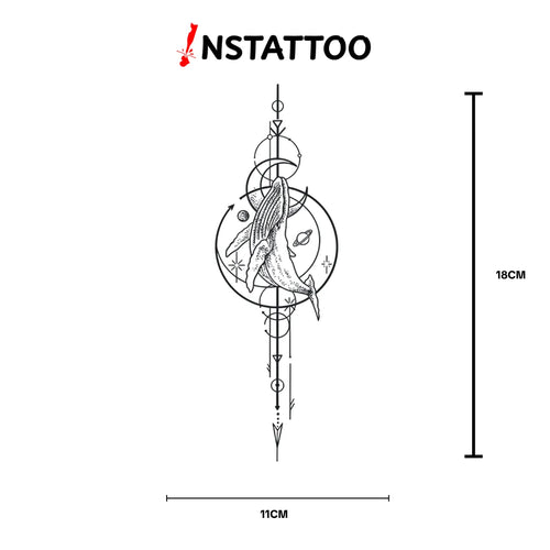 Ocean V2 - Semi-Permanent Tattoo