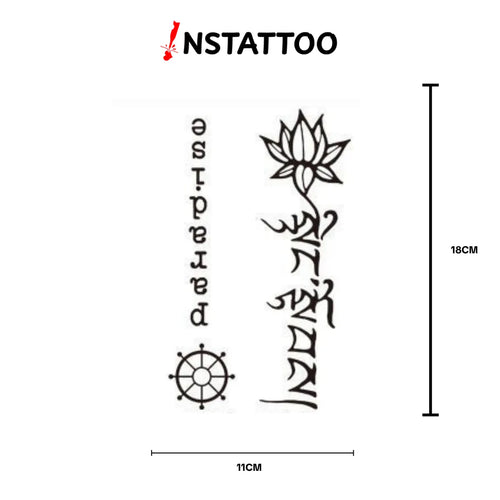 Paradise - 2 Piece - Semi-Permanent Tattoo