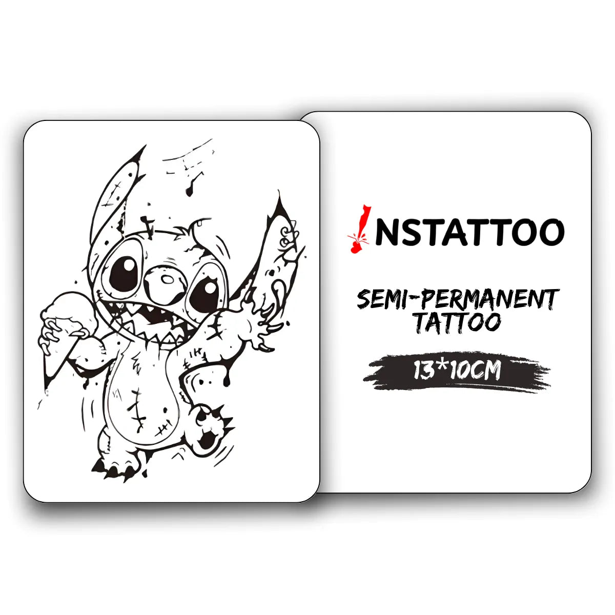 Stitch - Semi-Permanent Tattoo